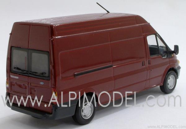 Ford Transit Delivery Van (Dark Red Metallic) - minichamps