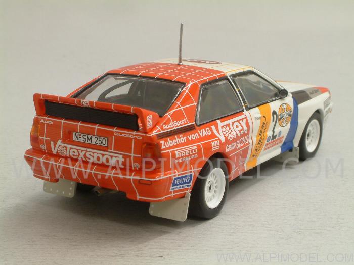 Audi Quattro #2 Rally Winner Hunsruck Rally 1984 Demuth - Lux - minichamps