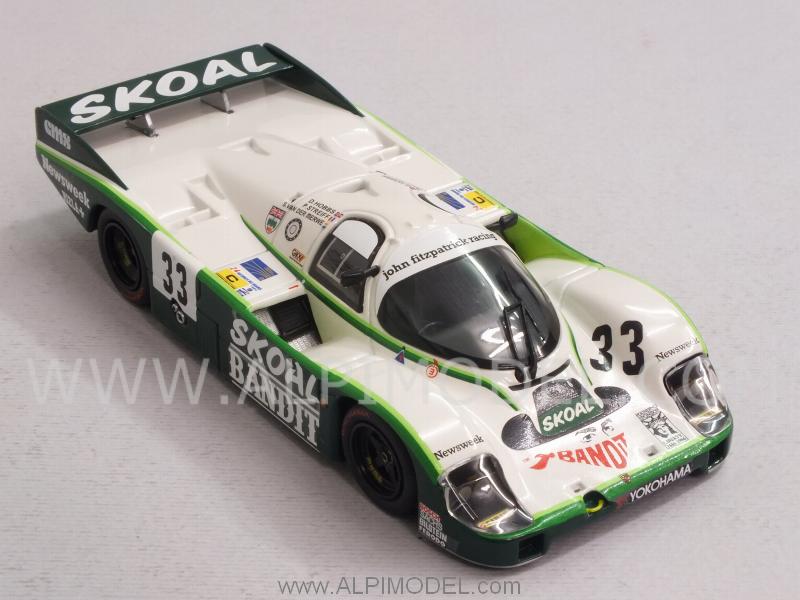 Porsche 956 Skoal Fitzpatrick Racing Team Le Mans 1984 Hobbs - Merwe - Streiff - minichamps