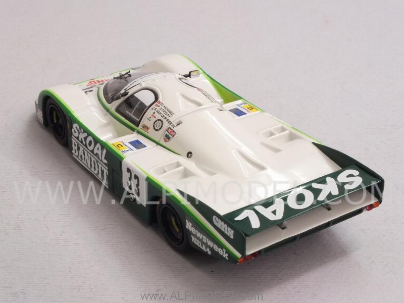 Porsche 956 Skoal Fitzpatrick Racing Team Le Mans 1984 Hobbs - Merwe - Streiff - minichamps