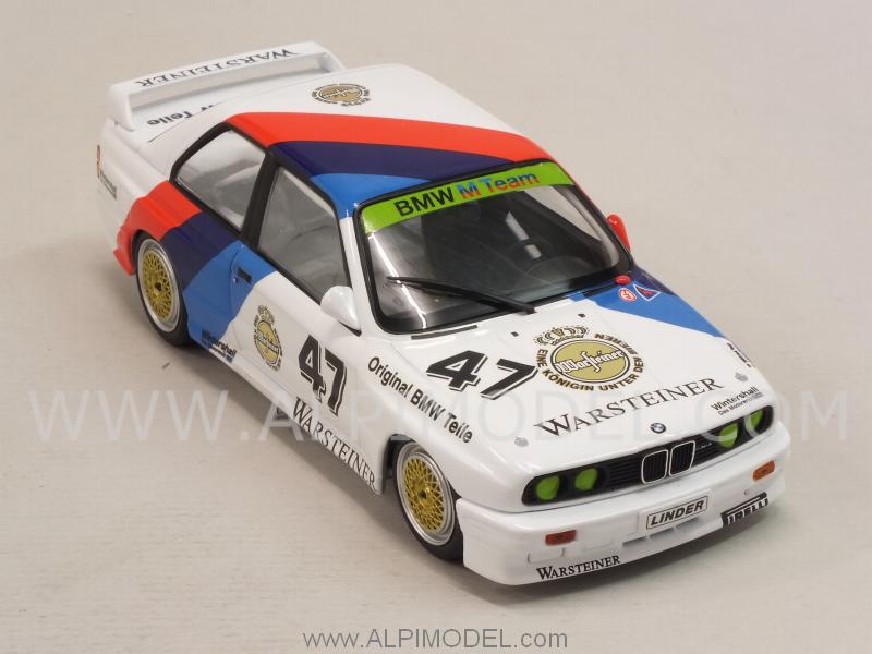 BMW M3 M-team #47 Winners Zolder ETC 1987  Linder - Vogt - Heger - minichamps
