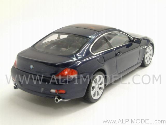 BMW Serie 6 Coupe 2006 (Monaco Blue Metallic) - minichamps