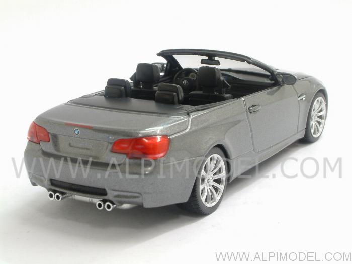 BMW M3 Cabriolet (E93) 2008 (Space Grey Metallic) - minichamps