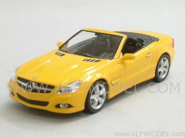 Mercedes SL Class 2008 'Linea Giallo' - minichamps
