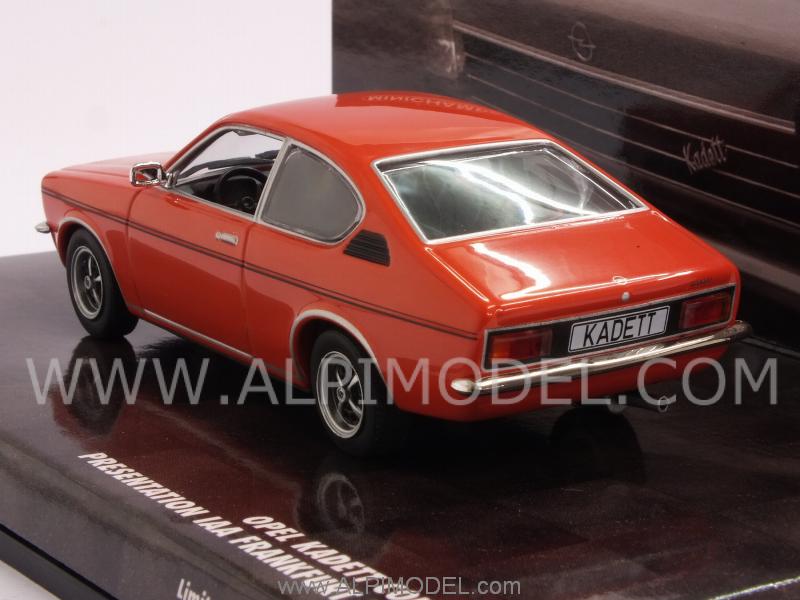 Opel Kadett C Coupe Presentation IAA Frankfurt 1973 - minichamps