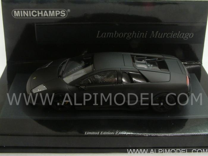 Lamborghini Murcielago 2006 Linea Opaca (Matt Black) - minichamps