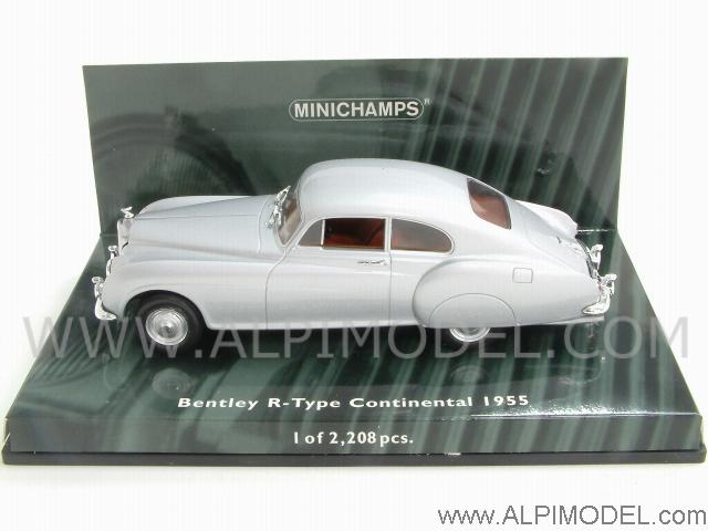 Bentley R Type Continental 1955 (Silver) - minichamps