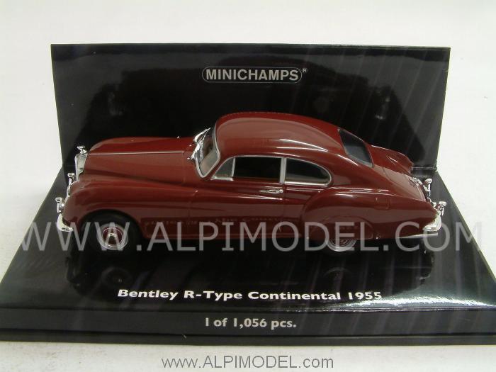 Bentley R-Type Continental 1955 (Red) by minichamps