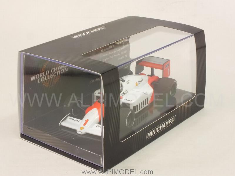 McLaren MP4/2C TAG 1986 World Champion Alan Prost 'World Champions Collection' - minichamps