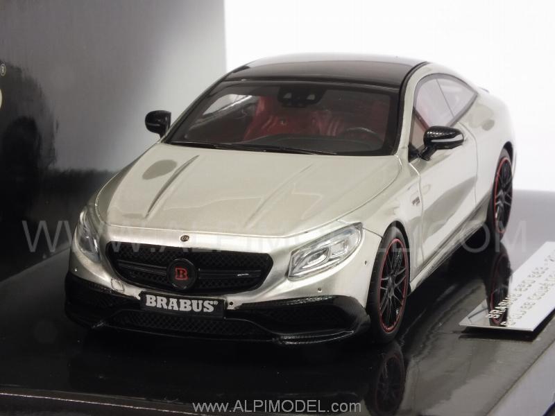 Brabus 850 S63 S-Class Coupe 2015 (Silver) by minichamps