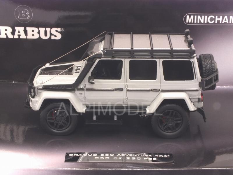 Brabus 550 Adventure 4x4� (G500 4x4) Light Grey 2017 - minichamps