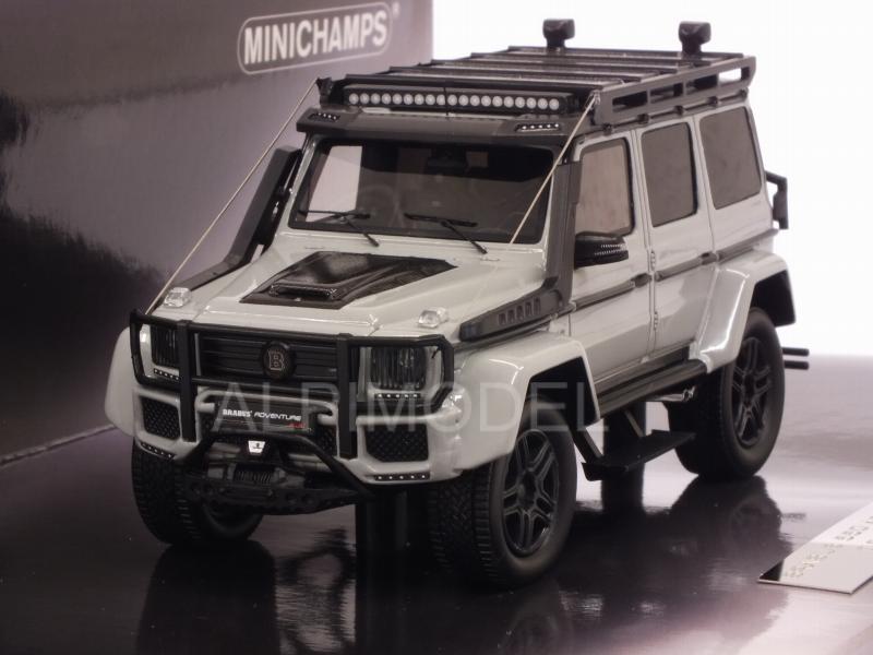 Brabus 550 Adventure 4x4� (G500 4x4) Light Grey 2017 by minichamps