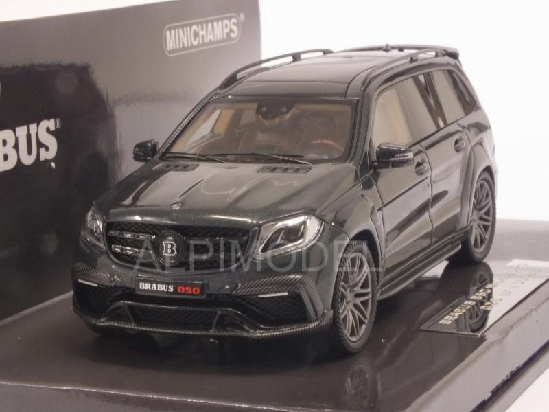 Brabus 850 Widestar XL (Mercedes AMG GLS63) 2017 (Black Metallic) by minichamps