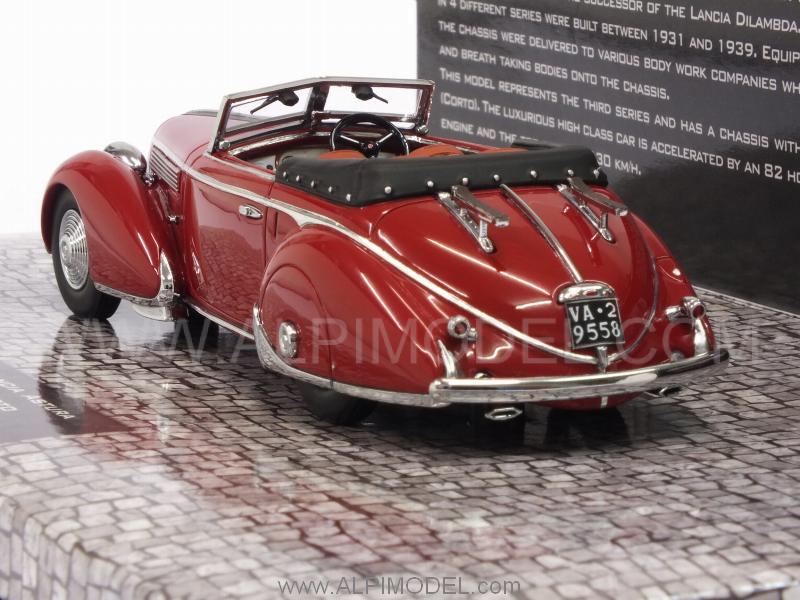 Lancia Astura Tipo 233 Corto 1936 (Red) - minichamps