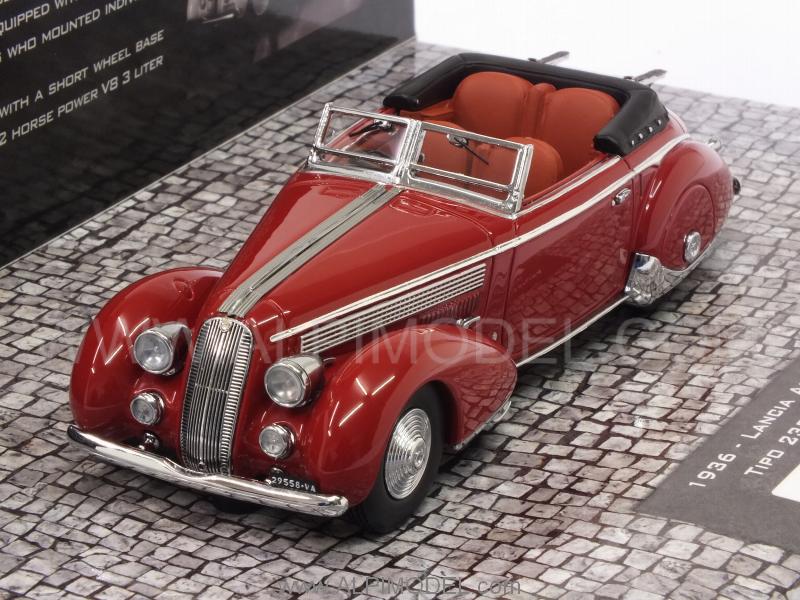 Lancia Astura Tipo 233 Corto 1936 (Red) - minichamps
