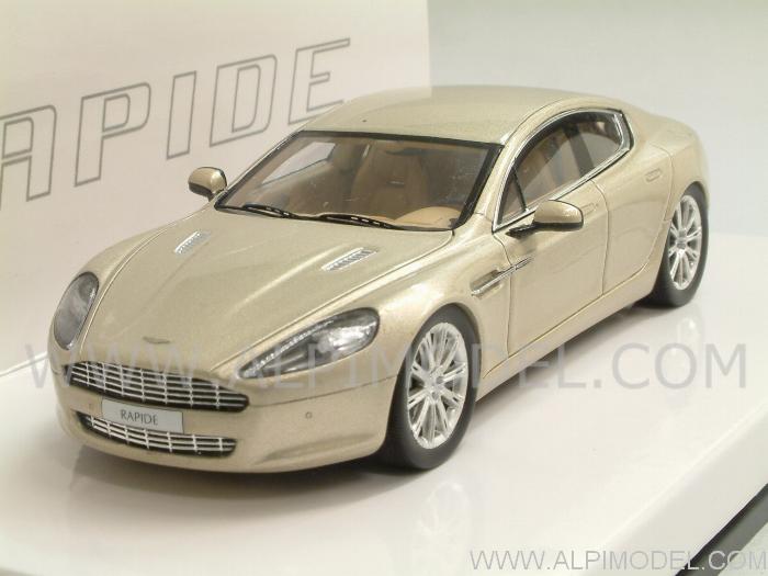 Aston Martin Rapide 2010  (Silver Blonde) - minichamps