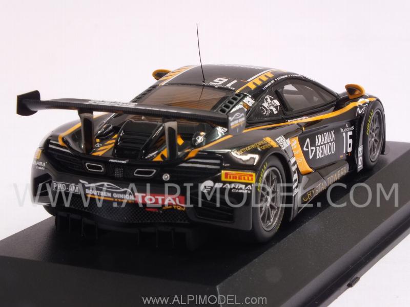 McLaren 12C GT3  #16 24h Spa 2014 Schmetz - Demirdjian - Sarkissian - Van Der Drift - minichamps