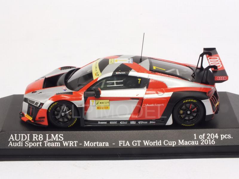 Audi R8 LMS #7 FIA GT World Cup Macau 2016 Edoardo Mortara - minichamps