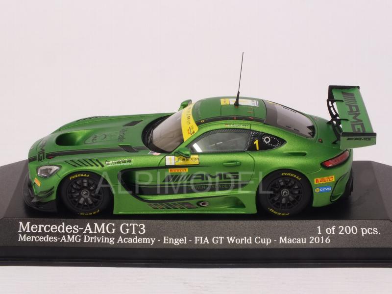 Mercedes AMG GT3 Driving Academy #1 FIA GT World Cup Macau 2016 Maro Engel - minichamps