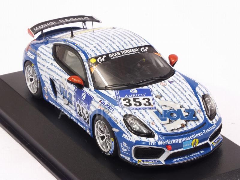 Porsche Cayman GT4 #353 Nurburgring 2016 Keilwerth - Wawer - Thomsen - Assmann - minichamps