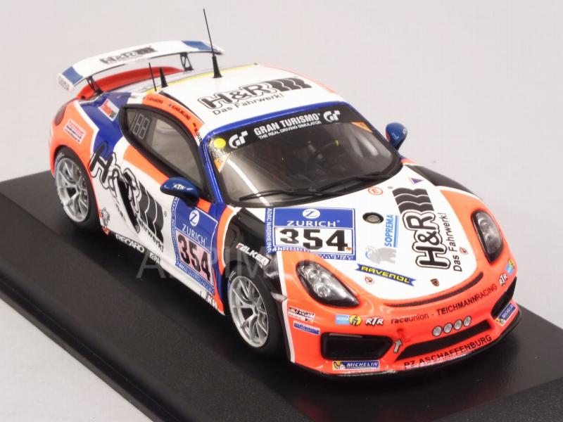 Porsche Cayman GT4 #354 Nurburgring 2016 Gusenbauer - Holmlund - Graberg - Marshall - minichamps