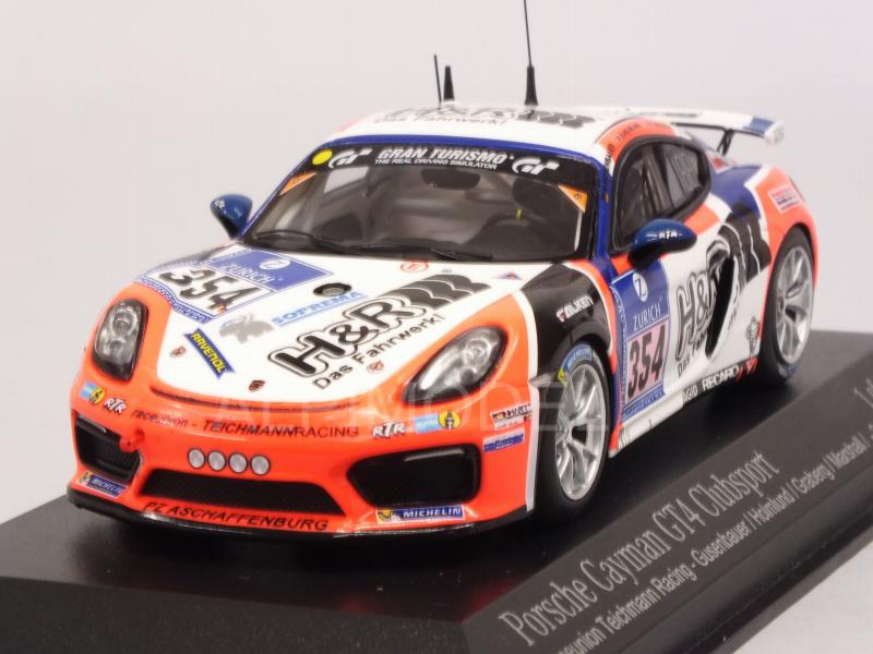 Porsche Cayman GT4 #354 Nurburgring 2016 Gusenbauer - Holmlund - Graberg - Marshall by minichamps