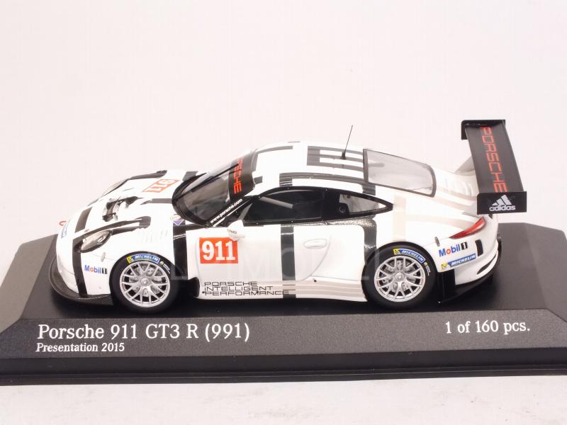 Porsche 911 GT3-R (991) Presentation 2015 - minichamps