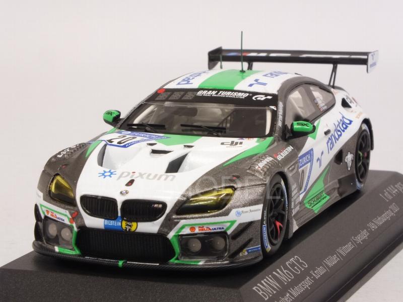 BMW M6 GT3 #20 Nurburgring 2017 Muller -Spengler - Krohn - Wittmer by minichamps