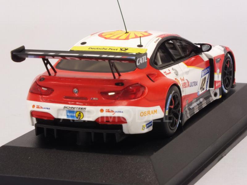 BMW M6 GT3 Team Schnitzer #42 Nurburgring 2017 Wittmann - Blomqvist - Tomczyk - Farfus - minichamps