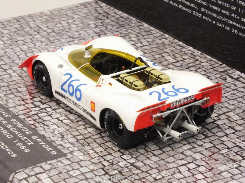Porsche 908/02 Spyder #266 Targa Florio 1969 Mitter - Schutz - minichamps