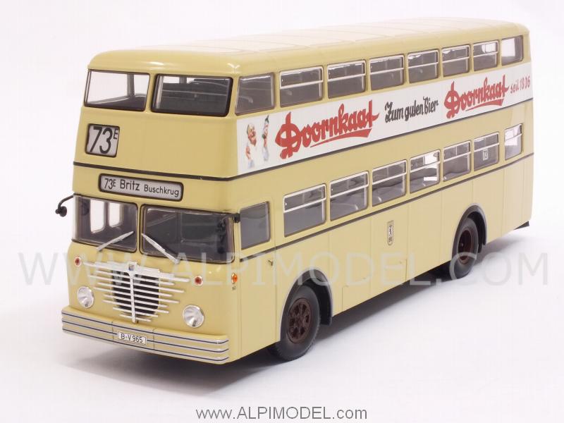 Buessing D2U Doppeldecker Bus Doornkaat 1955 by minichamps