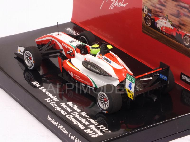 Dallara F317 Mercedes #4 F3 European Champion 2018 Mick Schumacher - minichamps