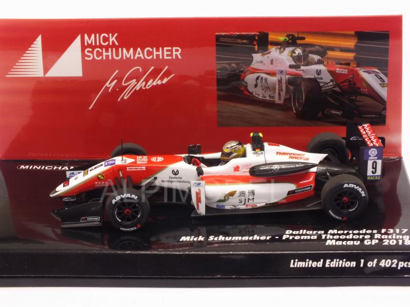Dallara F317 Mercedes #9 GP Macau 2018 Mick Schumacher - minichamps