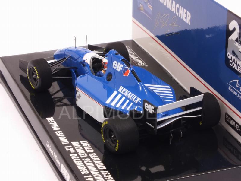 Ligier JS39B Renault Test Estoril 1994 Michael Schumacher - minichamps