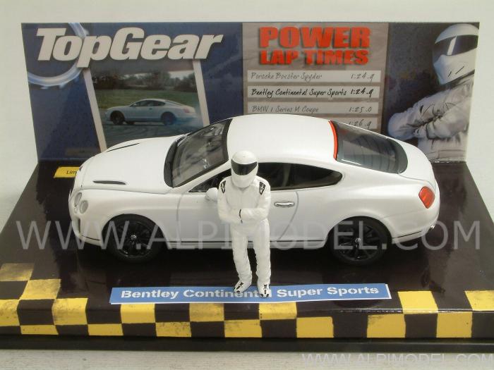Bentley Continental Supersport 2009 Top Gear with The Stig figurine by minichamps