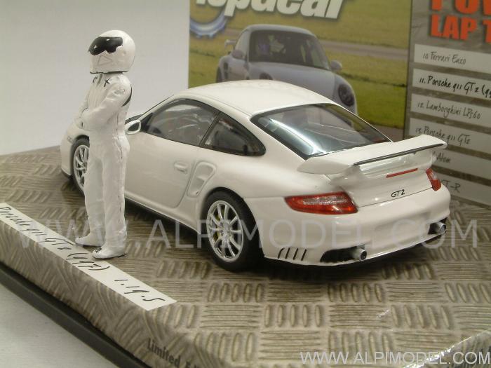 Porsche 911 GT2 997 Special Edition 'Top Gear ' with The Stig figurine - minichamps