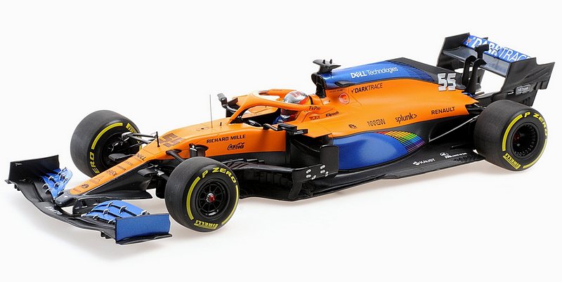 McLaren MCL35 #55 GP Austria 2020 Carlos Sainz by minichamps