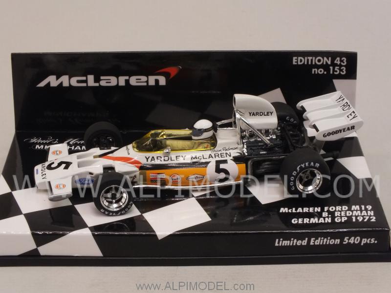 McLaren M19 Ford GP Germany 1972 Brian Redman - minichamps