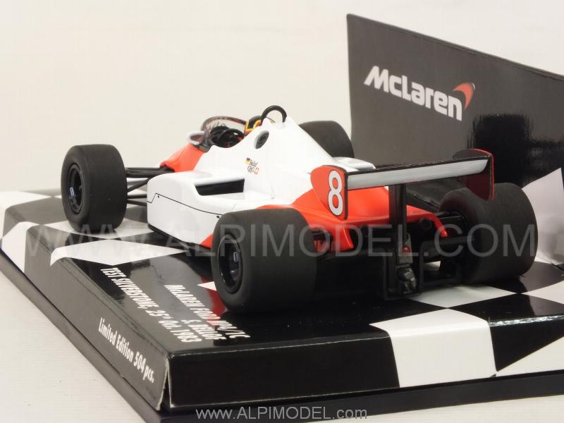McLaren MP4/1C Ford Test Silverstone 1983 Stefan Bellof - minichamps