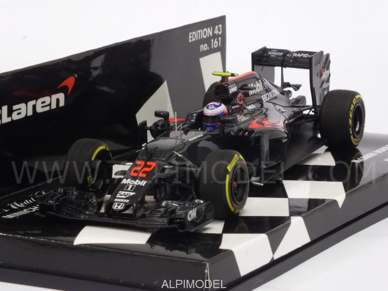 McLaren MP4/31 Honda GP Australia 2016 Jenson Button (HQ resin) by minichamps