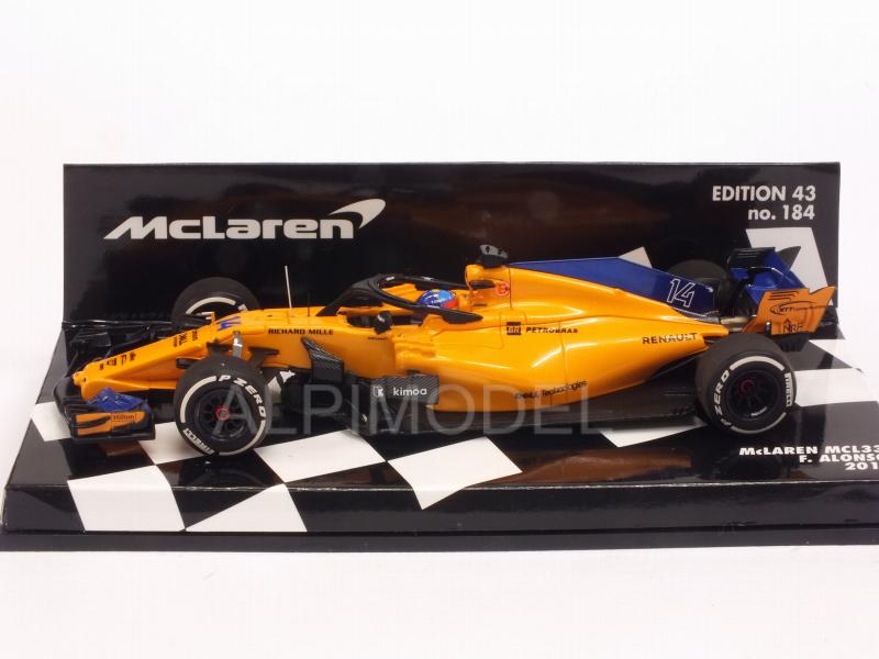 Minichamps 1:43 McLaren MCL33 Renault F1 2018 Fernando Alonso 537184314 
