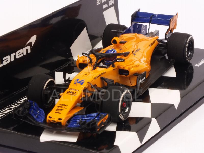 McLaren MCL33 Renault #14 2018 Fernando Alonso (HQ Resin) - minichamps