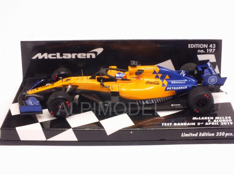 Alonso McLaren mcl33 #14 300th f1 GP Canada Formule 1 2018 1:43 Minichamps F 