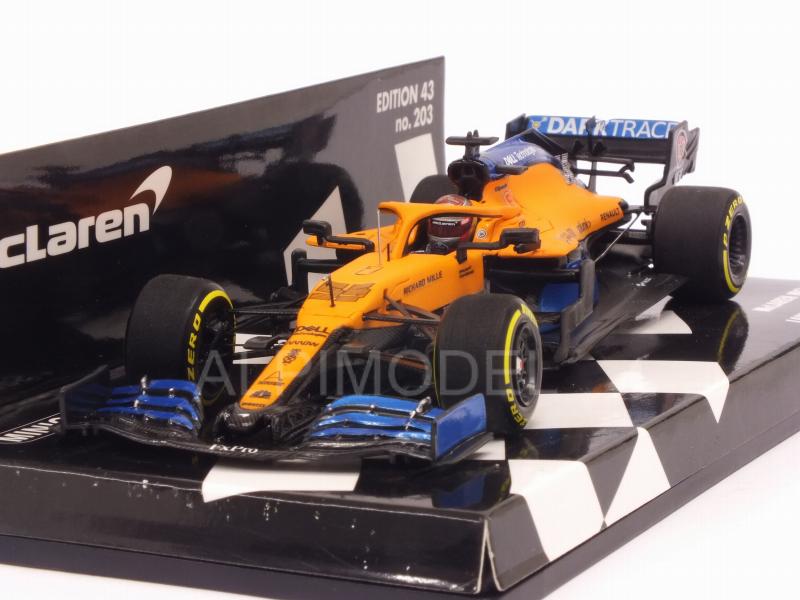 McLaren MCL35 Renault Launch Spec 2020 Carlos Sainz by minichamps