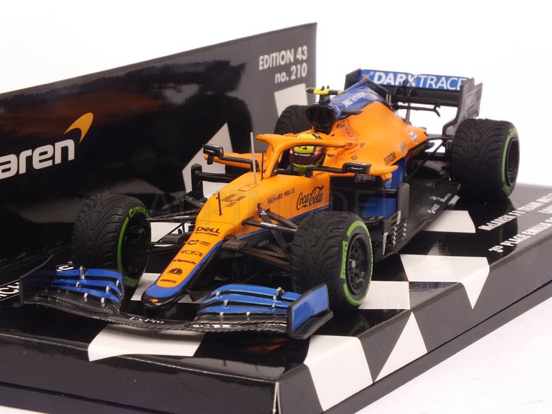 McLaren MCL35M #4 GP Emilia Romagna 2021 Lando Norris by minichamps