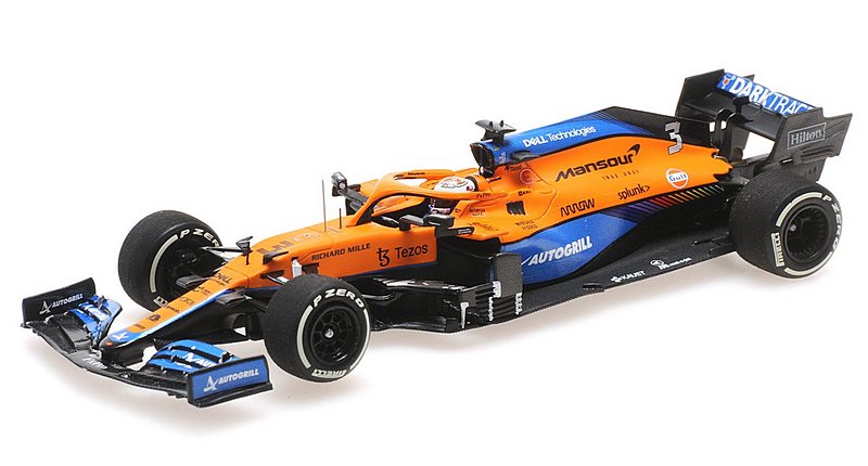 McLaren MCL35M #3 GP France 2021 Daniel Ricciardo by minichamps