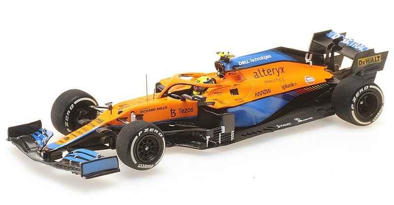 MINICHAMPS 537215804 McLaren MCL35M #4 GP Italy 2021 Lando Norris 1/43