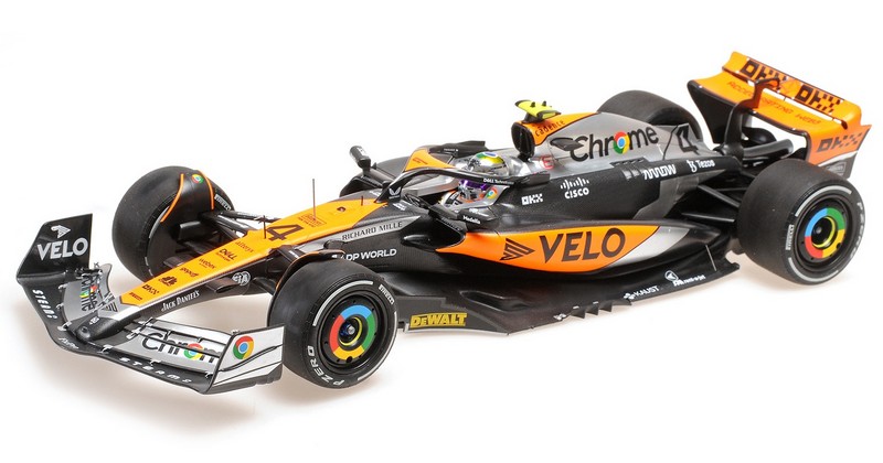 McLaren MCL60 #4 British GP 2023 Lando Norris by minichamps