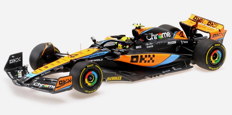 McLaren MCL60 #4 GP Hungary 2023 Lando Norris by minichamps