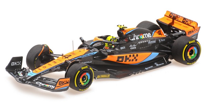 McLaren MCL60 #4 GP Hungary 2023 Lando Norris by minichamps